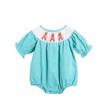 Babias bubble outfits for baby girl spring checkered romper