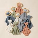 baby chewable plush toy blanket