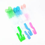 Babias Silicone Baby Bottle Brush Set – 360° Baby Bottle Cleaning Brush & Straw Scrubber