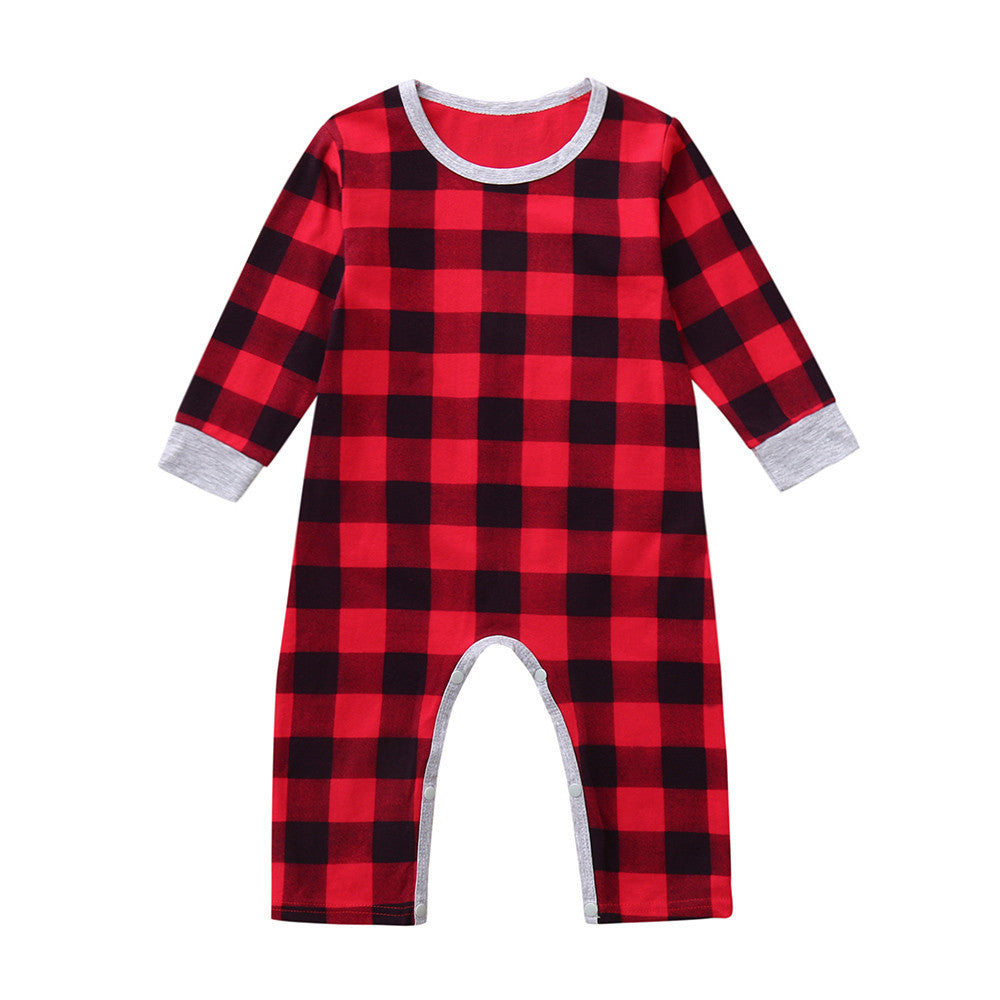 Babias newborn Christmas jumpsuit cotton blend