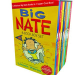 Babias Big Nate 8-Book Children’s Set – Best Board Books for Babies & Early English Learning