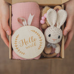 unique baby shower gifts for mom to be blue baby toy set