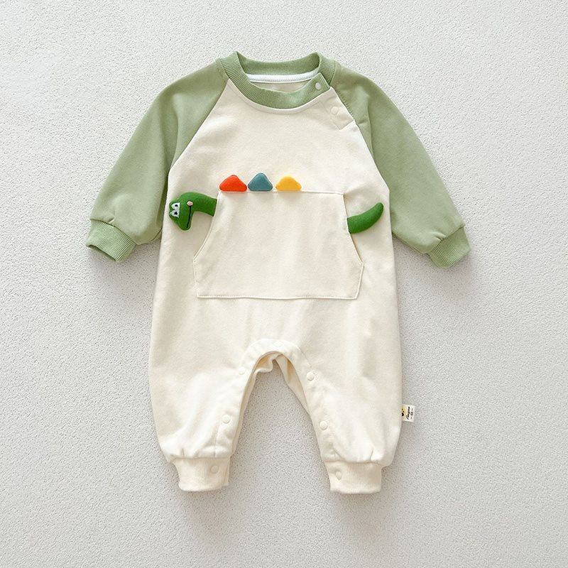 Babias Baby Going Home Outfit – Autumn Cotton Jumpsuit