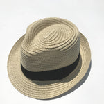 baby boy hats korean straw sun hat adjustable