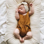 Babias Baby Nest Bed – Portable Newborn Cotton Crib Lounger | Travel Infant Sleep Cushion