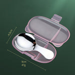 Babias Stainless Steel Baby Spoon – Smooth Round Feeding Spoon for Kids, Coffee & Dessert