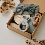 unique baby shower gifts newborn toy set peach