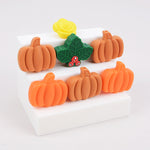 Babias pumpkin molar beads soft silicone teether for babies