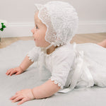 baptism dress for baby girl satin lace – christening dress baby – baby girl baptism gown