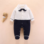 British Gentleman Newborn Romper