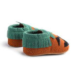 Babias Baby Pumpkin First-Step Shoes – Halloween Slip-On Canvas For Babies