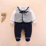 British Gentleman Newborn Romper