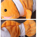 Goldfish Hand Puppet Plush Toy Baby Clown Fish Comfort Doll Kindergarten Show Fish Glove Doll - Babias
