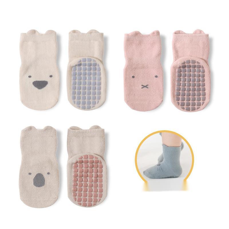 Babias baby cotton non-slip socks – best shoes for babies learning to walk