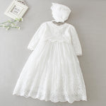 baptism dress for baby girl satin lace – christening dress baby – baby girl baptism gown