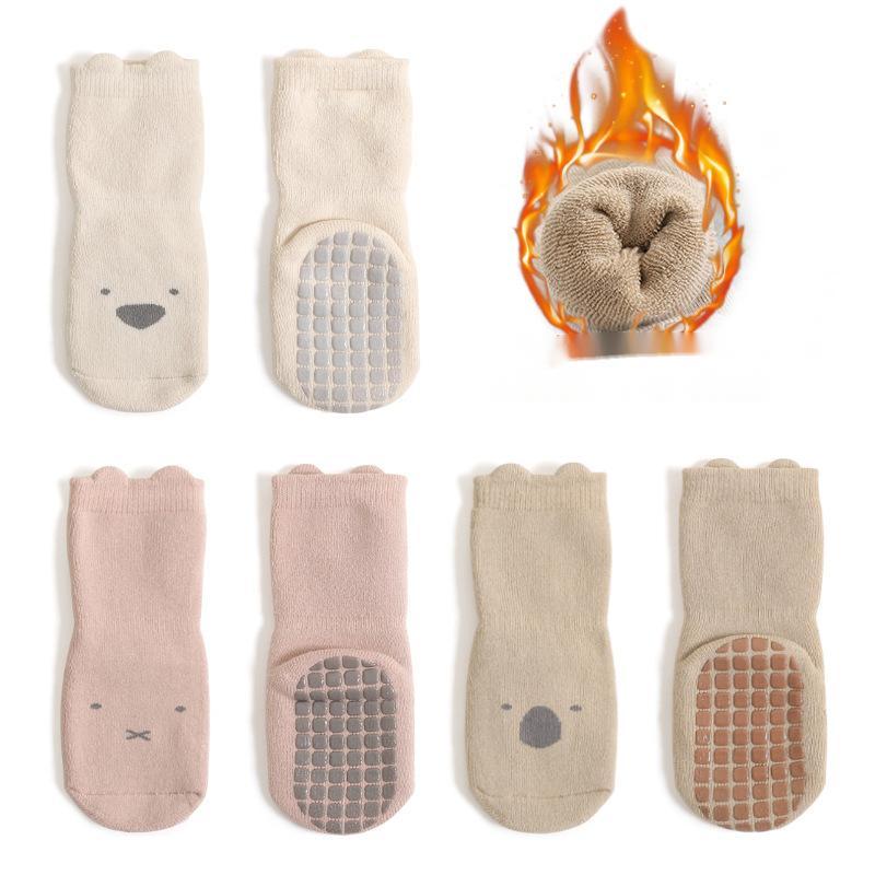 Babias cotton baby socks – perfect as best baby shoes for learning to walk