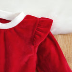 Babias Baby Girl Christmas Dress Set