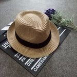 baby boy hats korean straw sun hat adjustable
