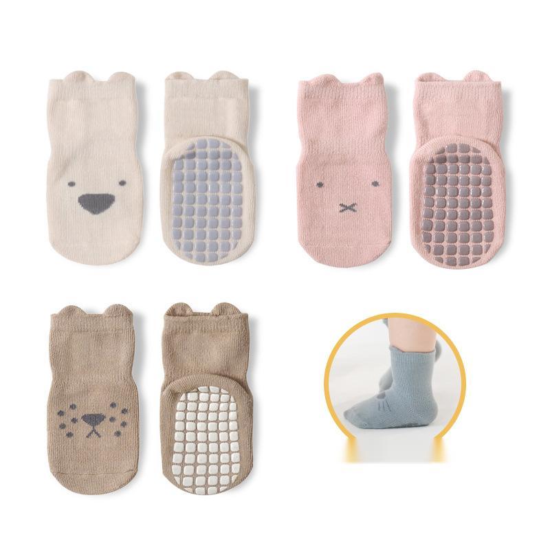 Babias baby cotton non-slip socks – best shoes for babies learning to walk