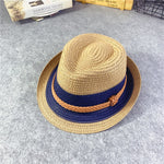 summer hats for baby boys wide brim beige
