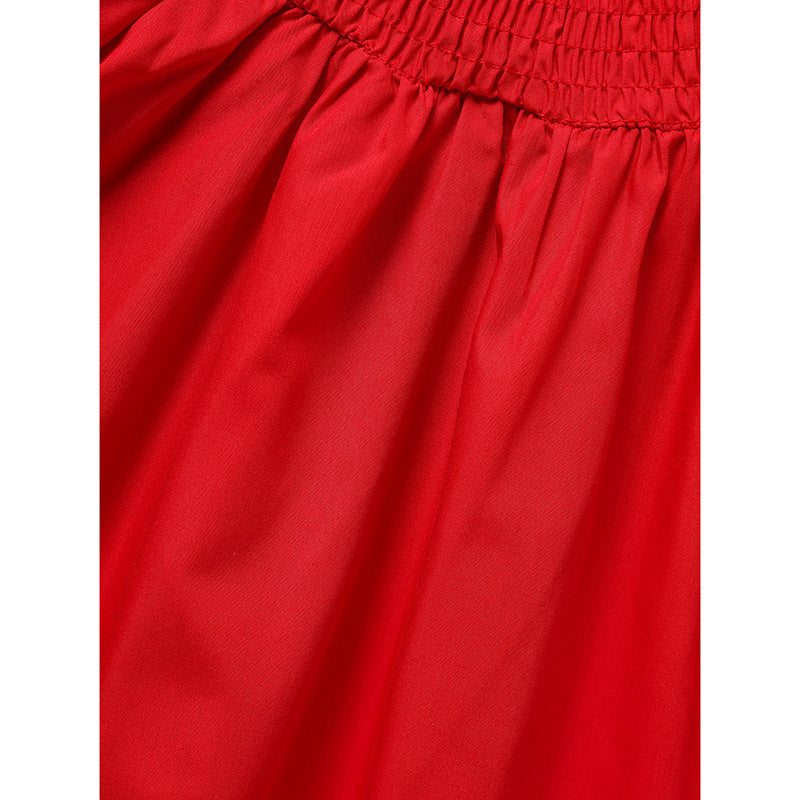 Toddler & Infant Girl Christmas Dress | Smocked Tree Embroidery Princess Party Dress – Babias