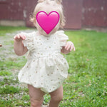 infant bee day romper bubble style